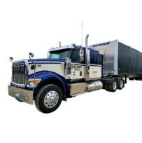 Barber Trucking Conestoga Trailer