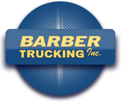 Barber Trucking logo drive with Barber